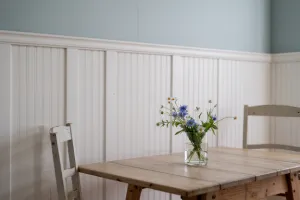 Beadboard wainscoting
